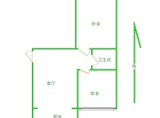 回民区|光明小区2室1厅1卫出售