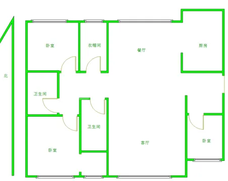 弘叶佳园5室2厅2卫朝南北精装