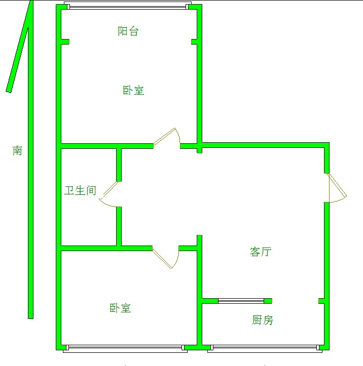 明泽百度城,明泽百度城 80.0平米13