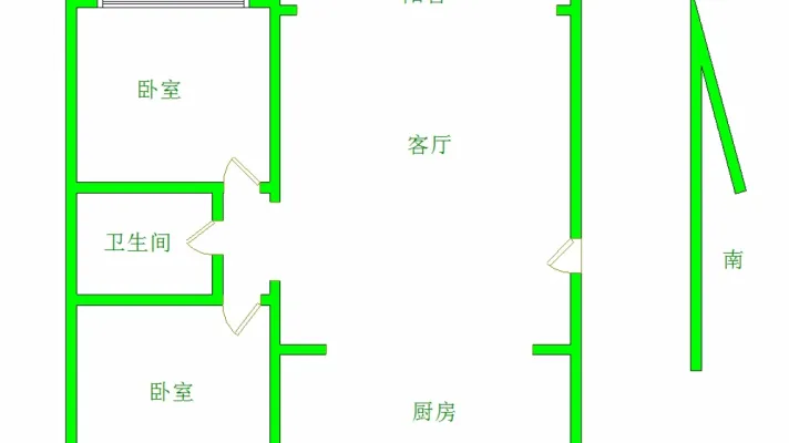 桃源水榭一期南区 84.0平米