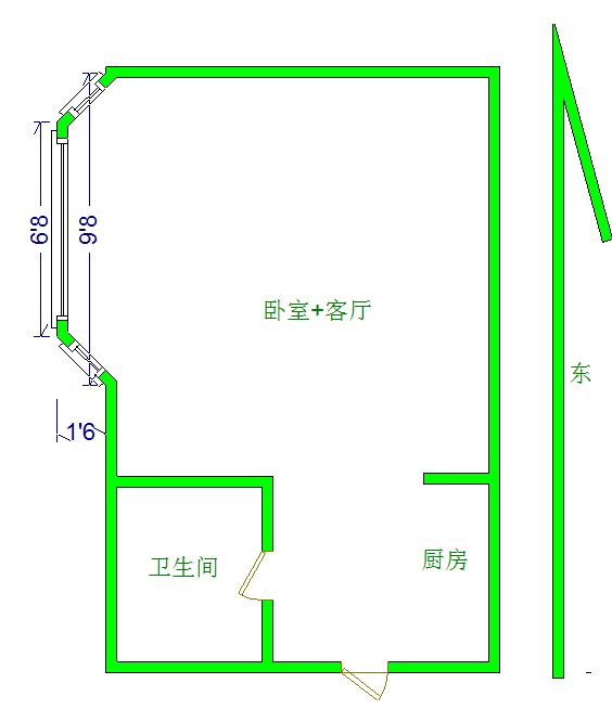 桃源水榭一期南区,桃源水榭一期南区 37.58平米 30.0万11