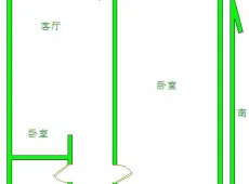 新城区|城隍庙街公安局宿舍楼2室1厅1卫出售