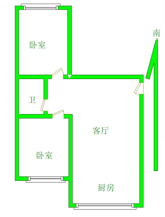 友谊小区【通顺街】 70.0平米-大召友谊小区租房