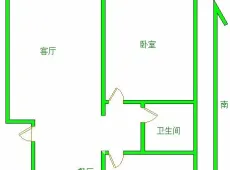 回民区|艾博龙园2室2厅1卫出租