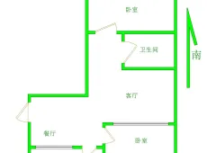 赛罕区|氧气厂家属楼2室2厅1卫出售