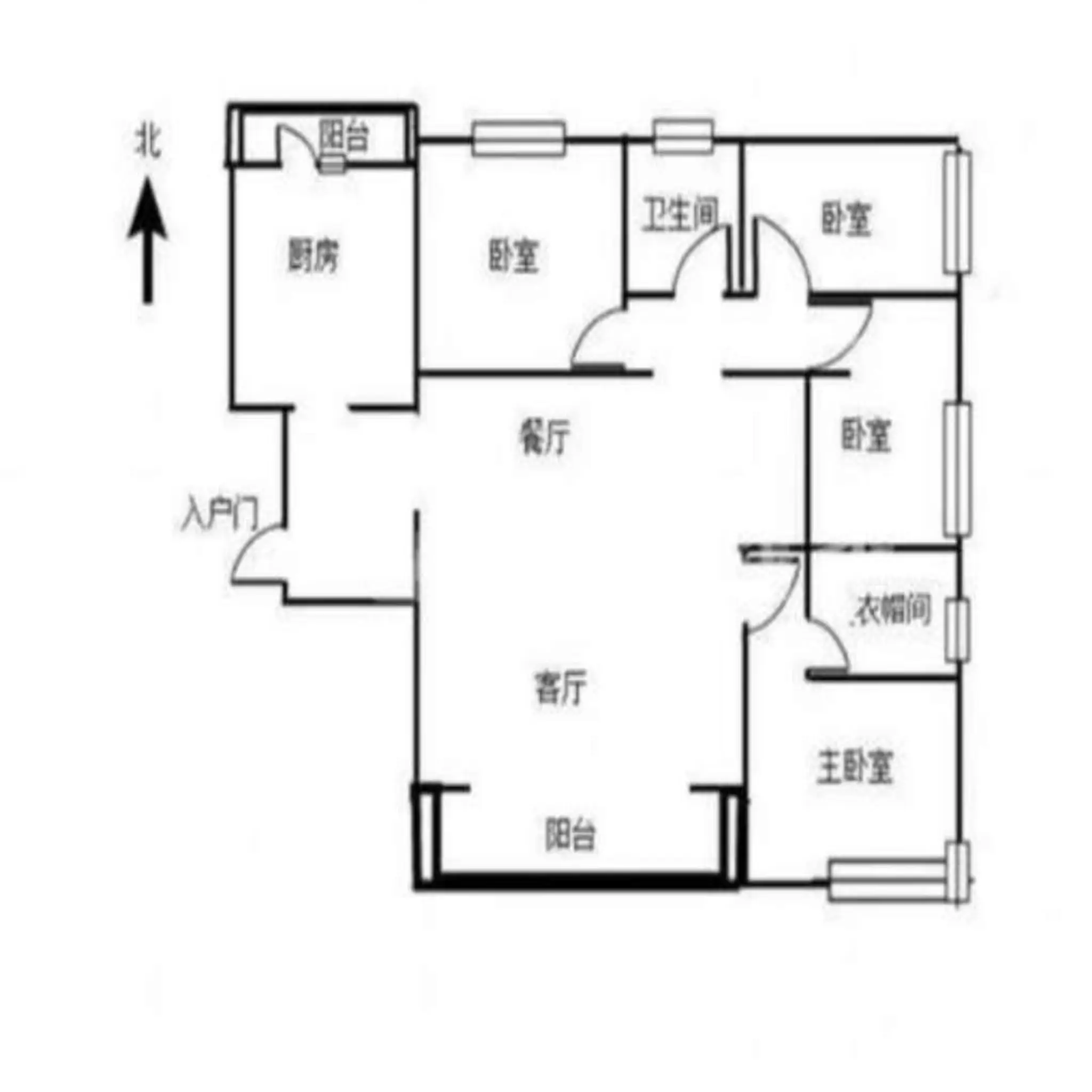 睢阳区睢阳毛坯4室2厅2卫二手房出售13