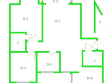 赛罕区|万达广场三期3室2厅2卫出售