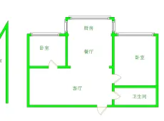 回民区|沿河小区2室1厅1卫出售