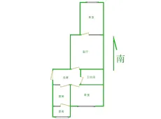 玉泉区|恒昌小区2室1厅1卫出售