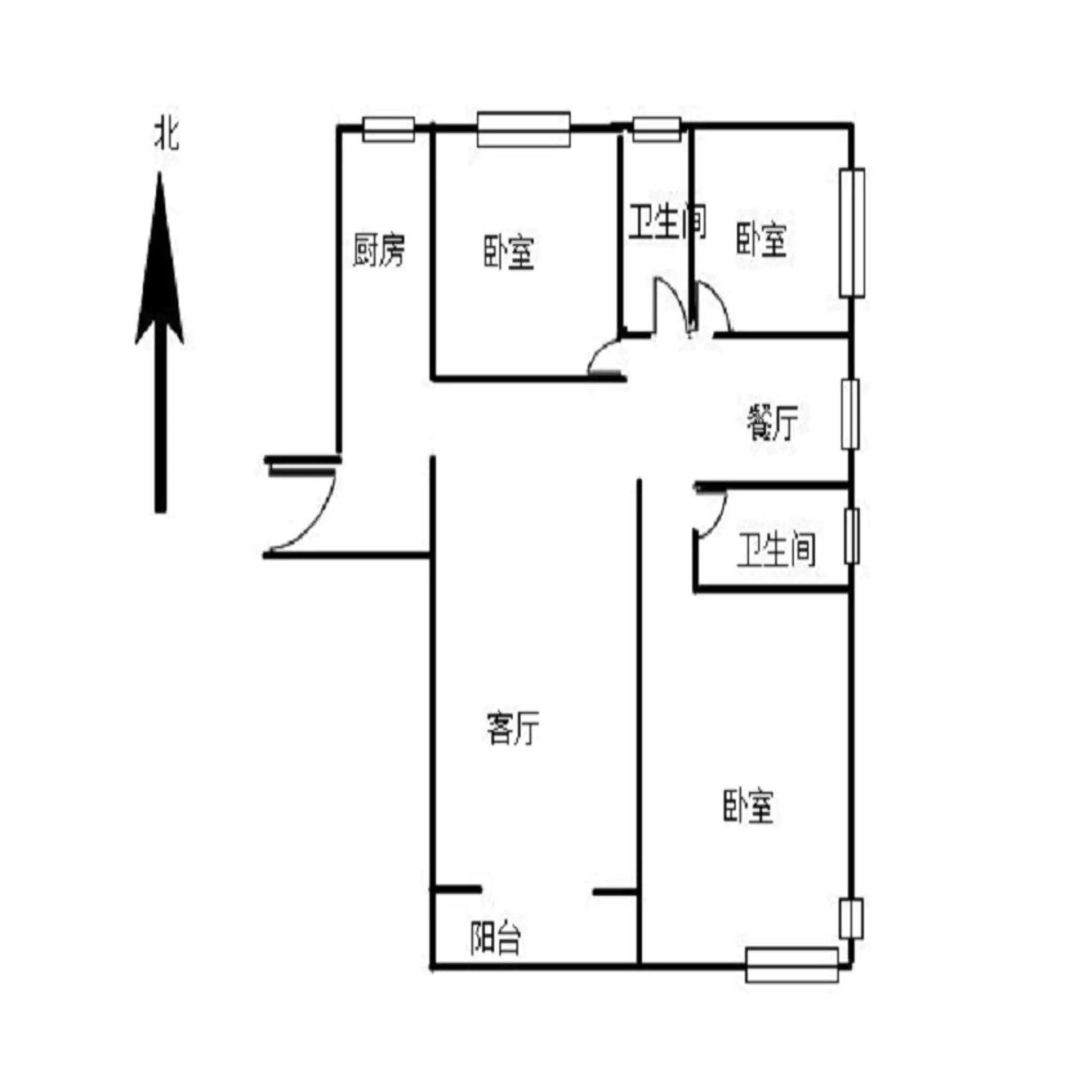 睢阳区睢阳豪装3室2厅2卫二手房出售11