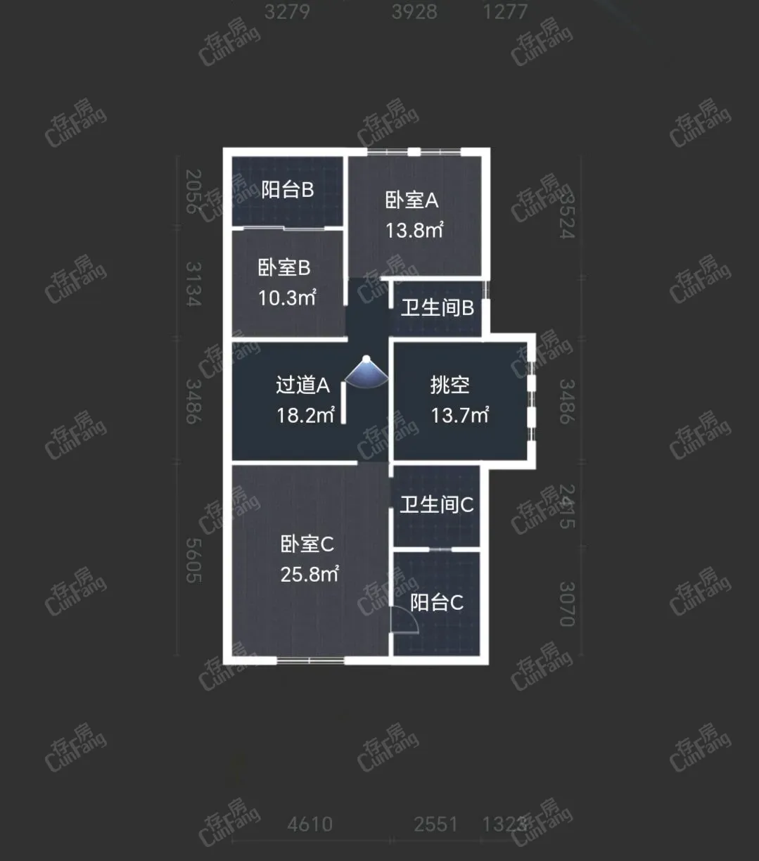 观山湖区金阳客站毛坯4室2厅4卫二手房出售17