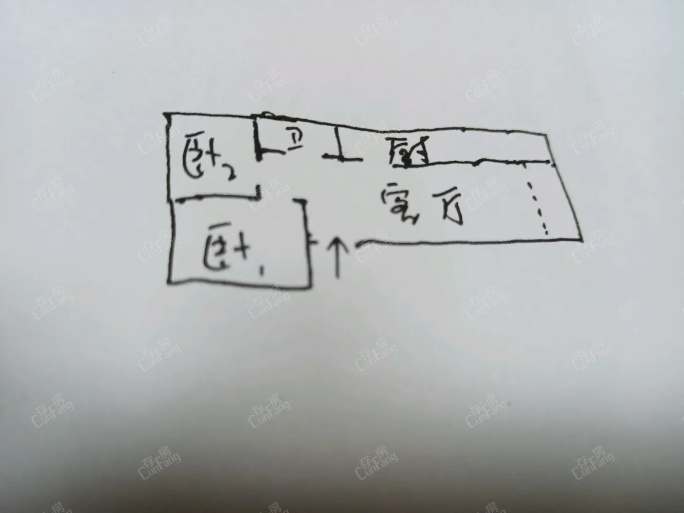 金阳新区金阳新区普通1室1厅1卫二手房出售6