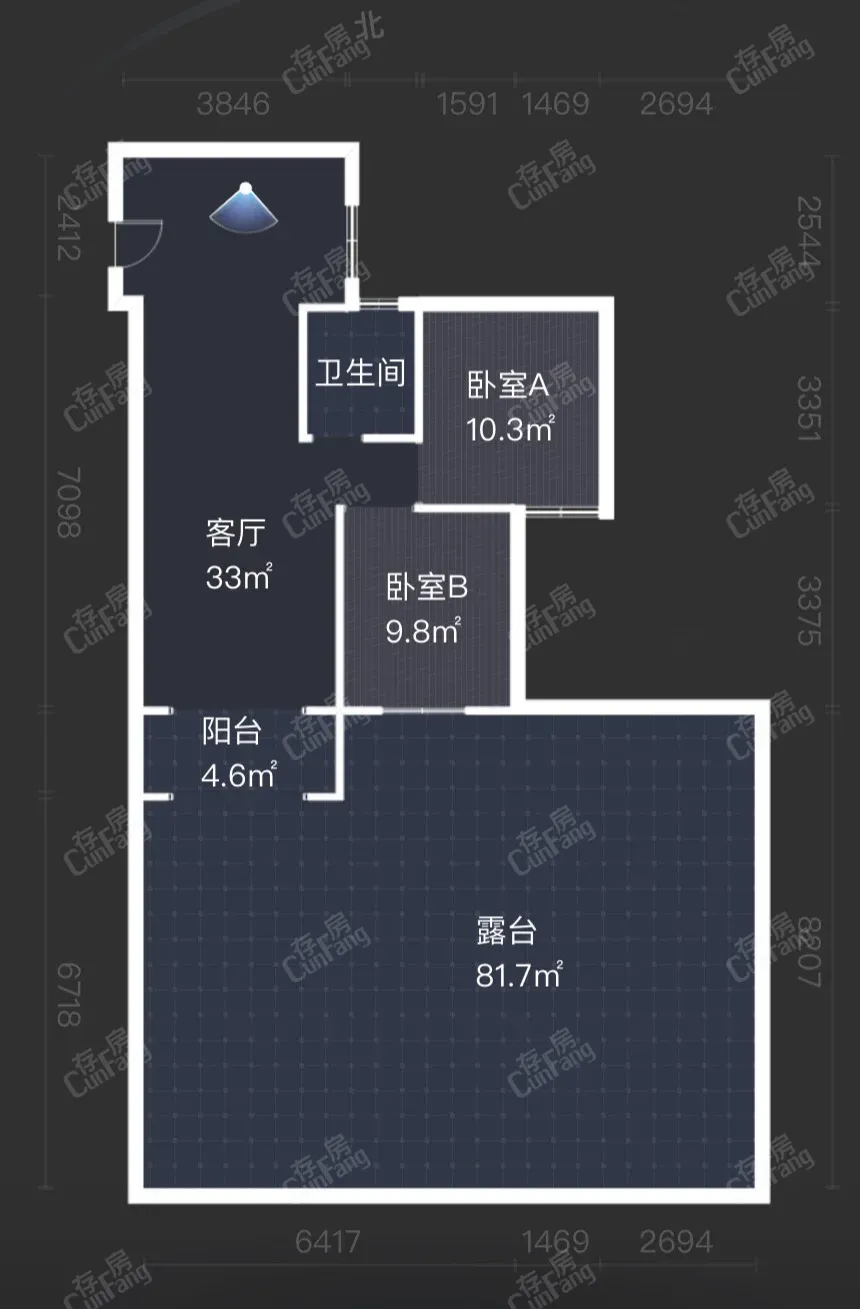 观山湖区金阳客站毛坯2室2厅1卫二手房出售8