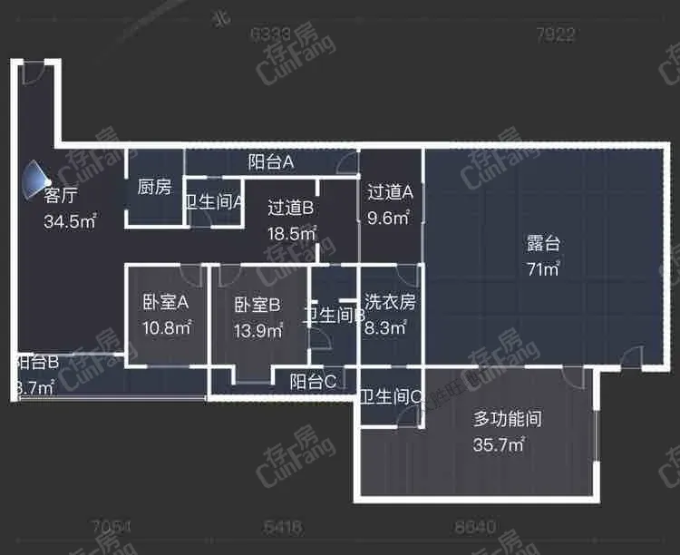 观山湖区观山湖区精装4室2厅2卫二手房出售10