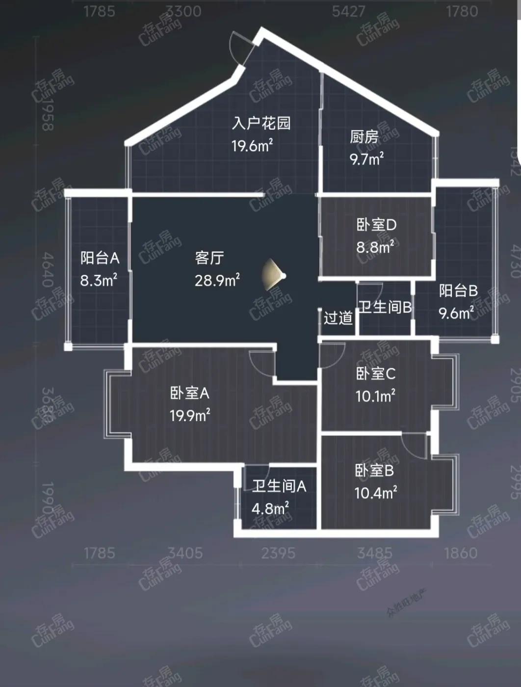 观山湖区其他毛坯4室2厅2卫二手房出售13