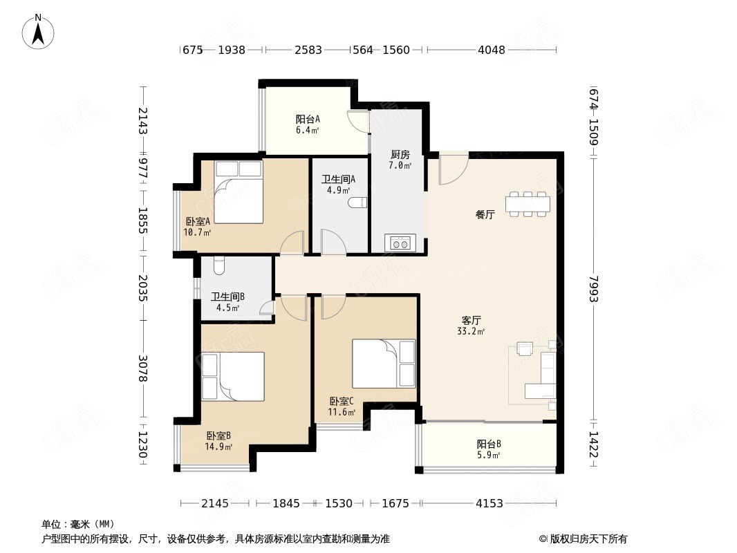 睿力上城 126平米 200万-睿力上城二手房价