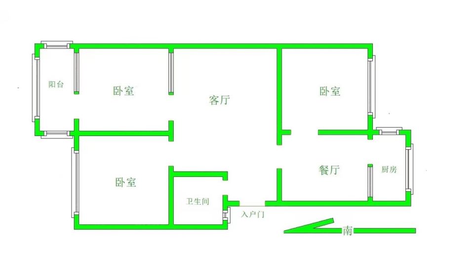 环卫处家属院,捡漏好房！英雄台隔壁 英雄街  城中附近 业主包税费9