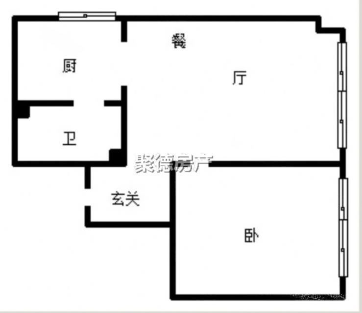 富祥花园,海甸岛可看江景 滨江海岸旁 富祥花园 精装一房二厅 业主急售9