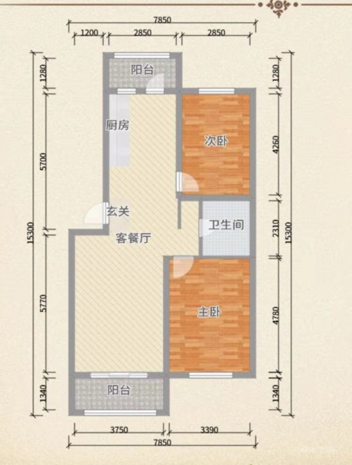 曙光新城,小区里面好位置 曙光新城95平 电梯4楼 精装婚房 一天没住10