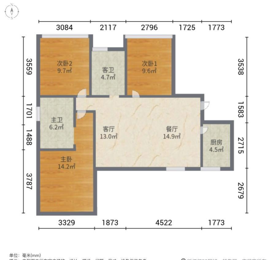 中骏四季康城二期,鲤城江南新区 中骏四季康城 独门独户边套 朝南拎包入住9