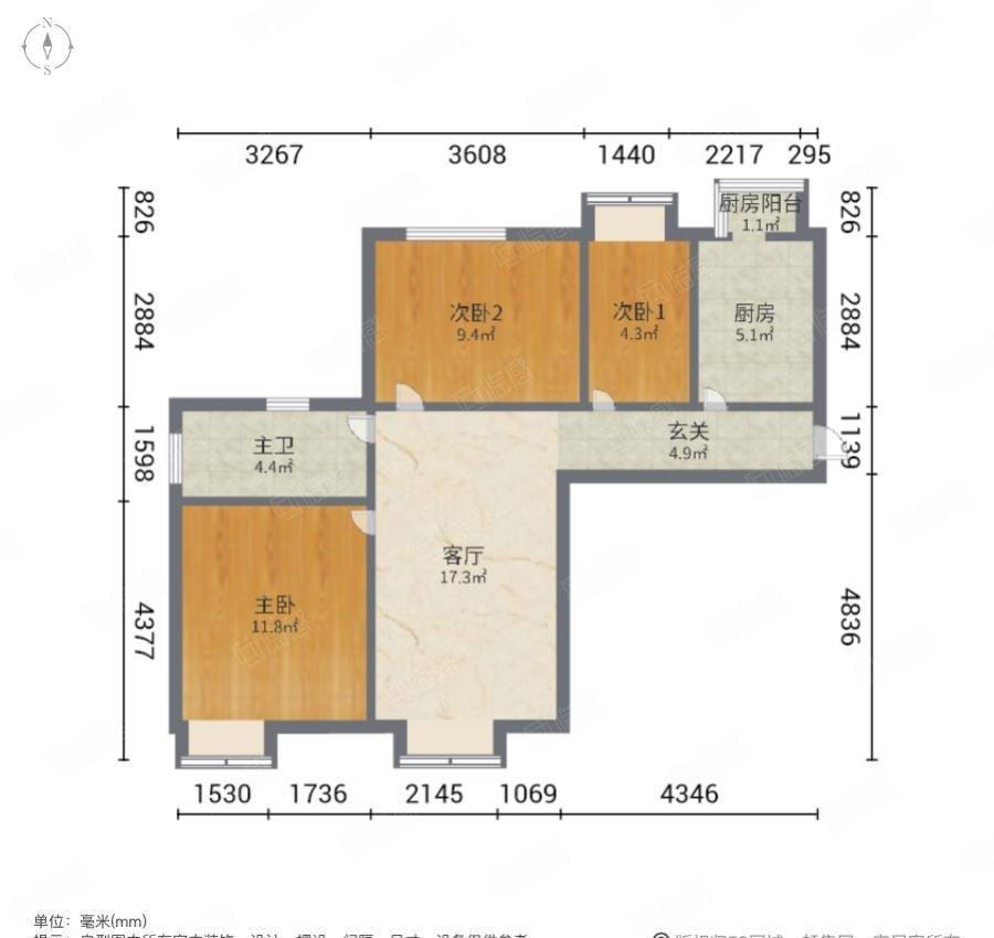 建投观海,建投观海 正规商品房 南北通透 小三居 小区新 带电梯13