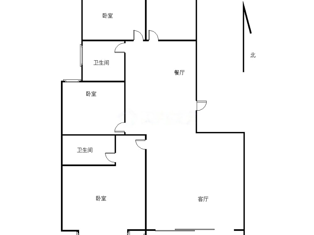 星河国际,星河国际三室两厅两卫  满二 可分期 领包入住14