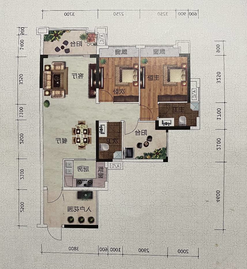 钓鱼台和府,港北区 荷小荷中万达广场对面 普罗旺斯钓鱼台中高层可改四房11