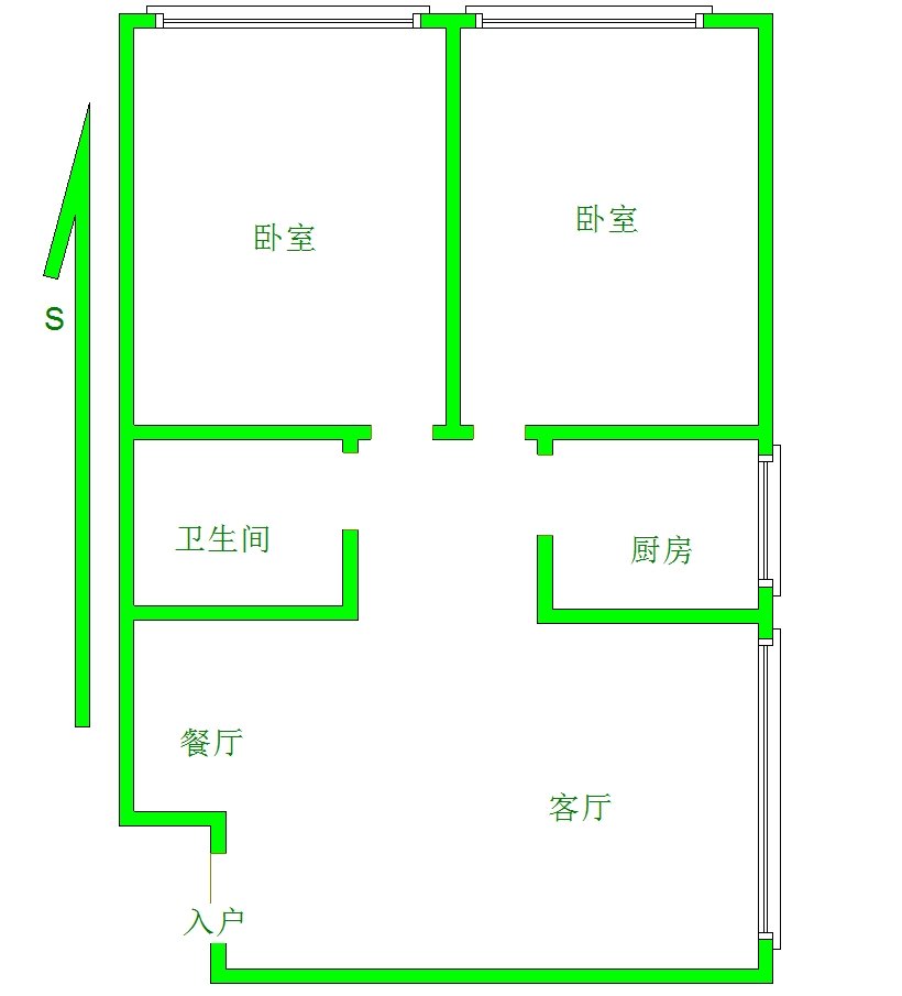 世纪嘉园,火炬 史家庄益东酒店 世纪嘉园精装修两居室满五低税费可公积金10