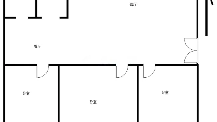 齐鑫花园 6室4厅 南