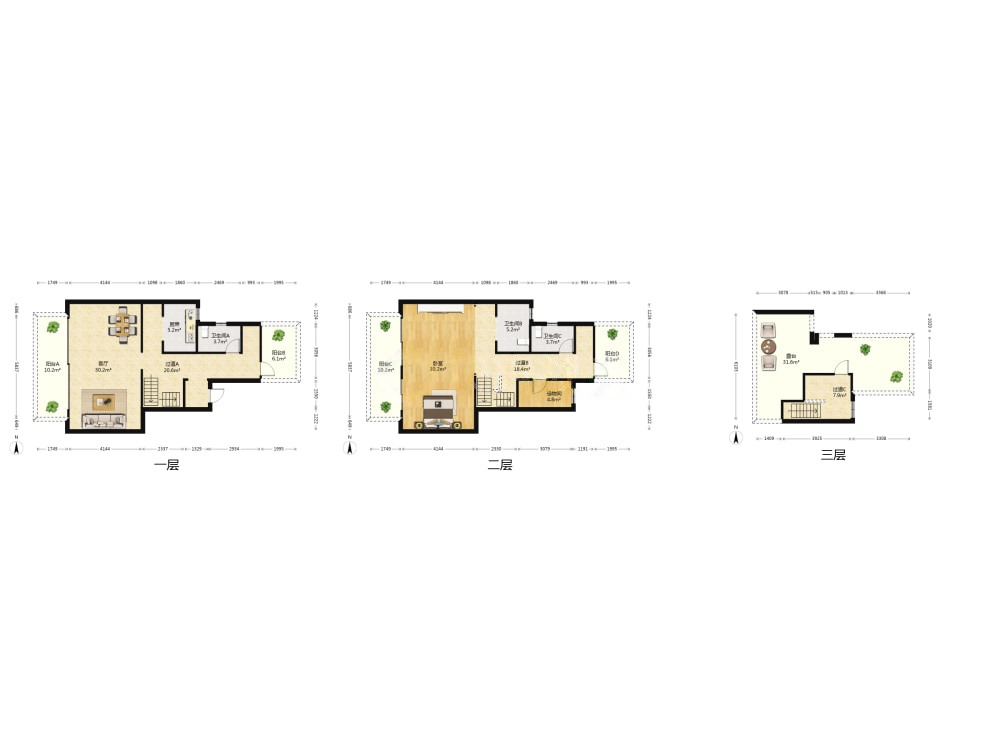 建发央玺,建发央玺 5室2厅 南 北1