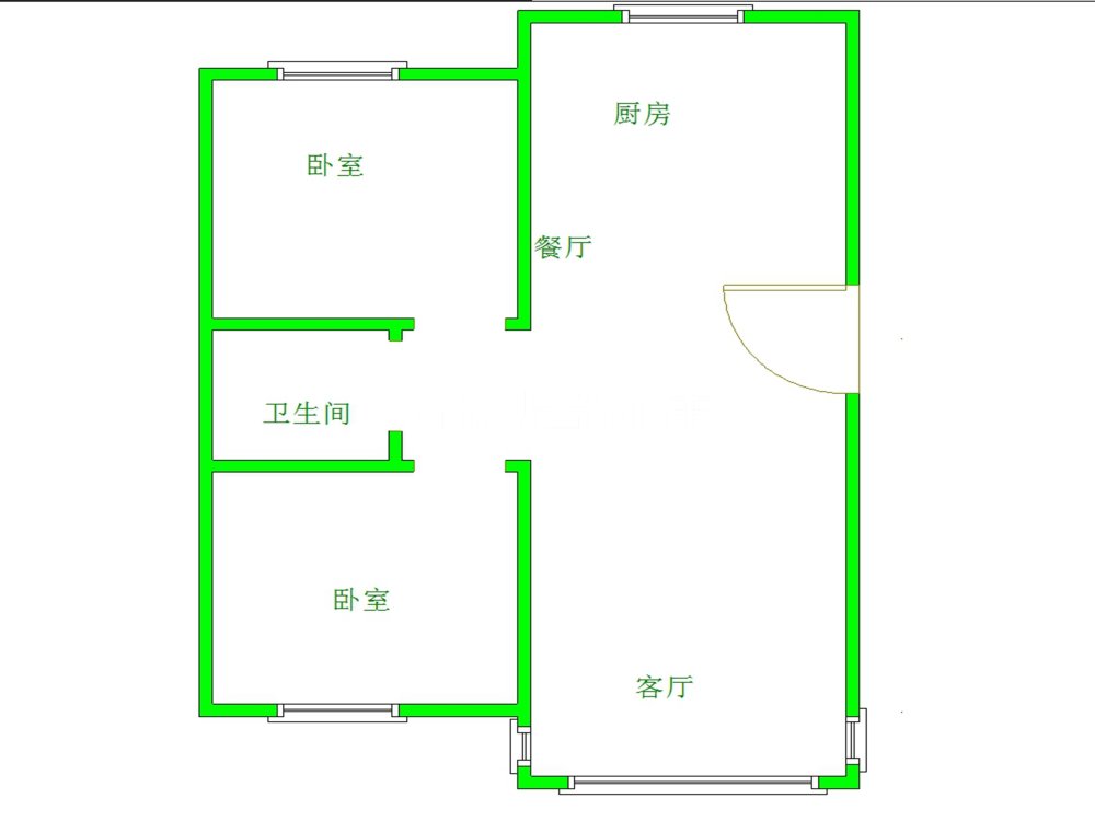 富贵国际花苑,南茶坊 富贵国际 国标户型 中间楼层 可按揭  看房方便8