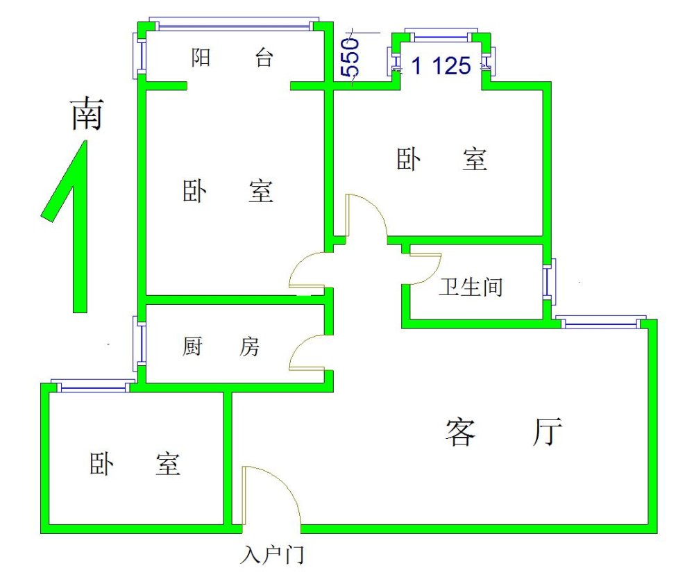 运和天成,  ！运和天城精装修！业主未入住3室2厅105平72W8