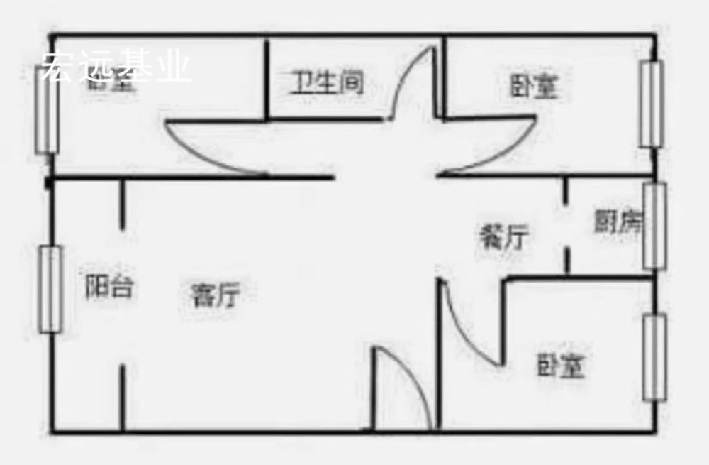 九天河向阳小区,水区 南湖广场劳动街 三室精装 三楼 地暖 拎包入住 随时看10