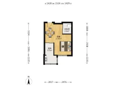 铁西|光明新村1室1厅0卫出售|买房租房佣金全返