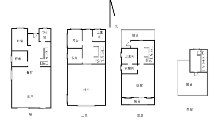 保利中央公园 5室2厅 南