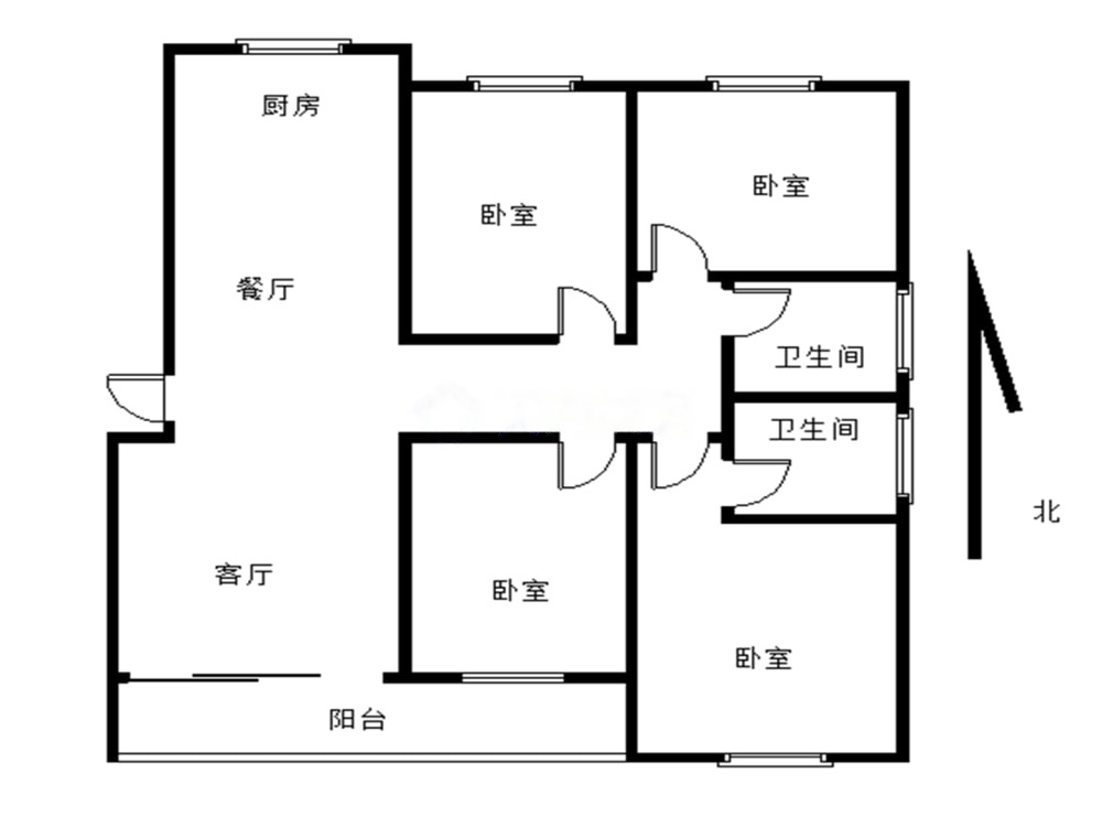 翰林世家,翰林世家 四室两厅 精装修 可拎包入住1