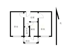 皇姑|601所家属楼2室1厅0卫出售|买房租房佣金全返