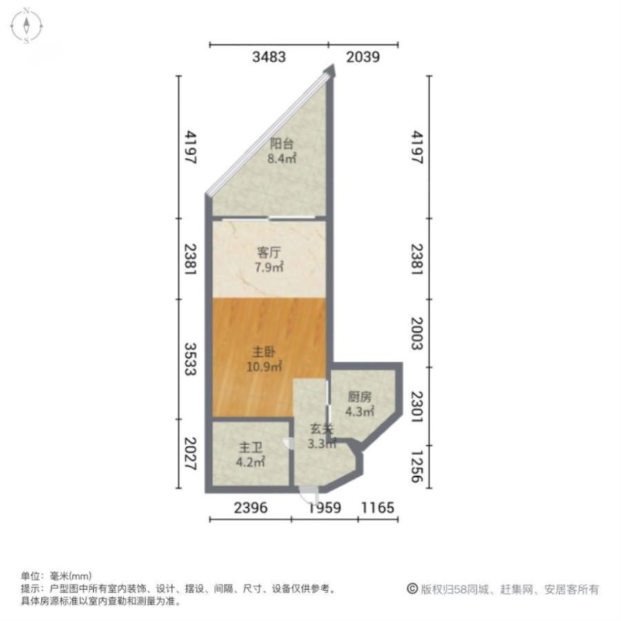 山海湾,好房，22万买山海湾一线看海单间，繁华商圈，拎包入住9