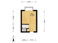 闵行周边|万科阳光苑1室0厅1卫出售|买房租房佣金全返