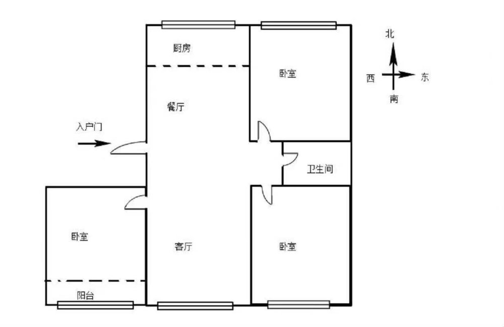 圣邦幸福嘉园,圣邦还原房三室二厅一卫，118平方精装修，48万，房东亏钱卖10