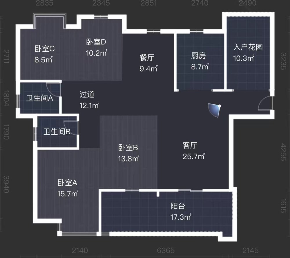 怡康花园,怡康花园 中式高档豪华装修 五房 拎包入住 满二年9