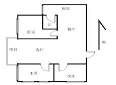 美兰|银甸花园3室2厅0卫出售|买房租房佣金全返