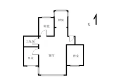 皇姑|学府雅园3室2厅0卫出售|买房租房佣金全返