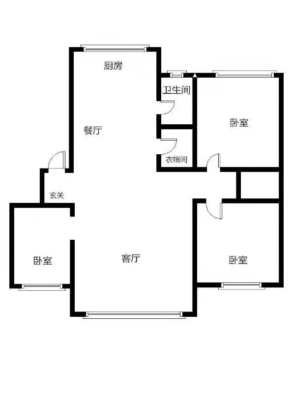 万达华府,万达华府一期好位置132平三室豪华装修全屋赠送108万可贷款11