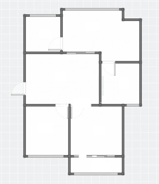 康盛花园,70W,五室二厅新装修，南北通透，7