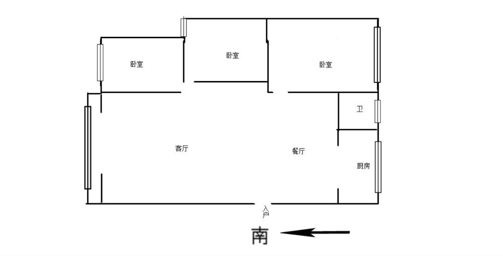 汇丰苑,步梯低层 小三室 南北通透 板楼 热门推荐房 房价37万10