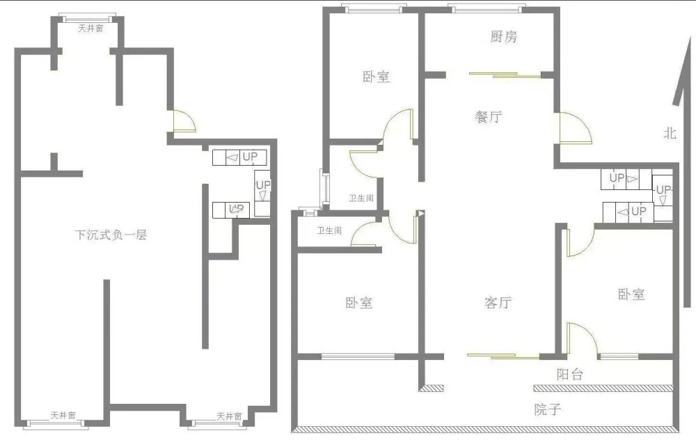 中海城,新出 中海城 洋房 一楼复式 带院房东赔钱卖 小区人车分流5