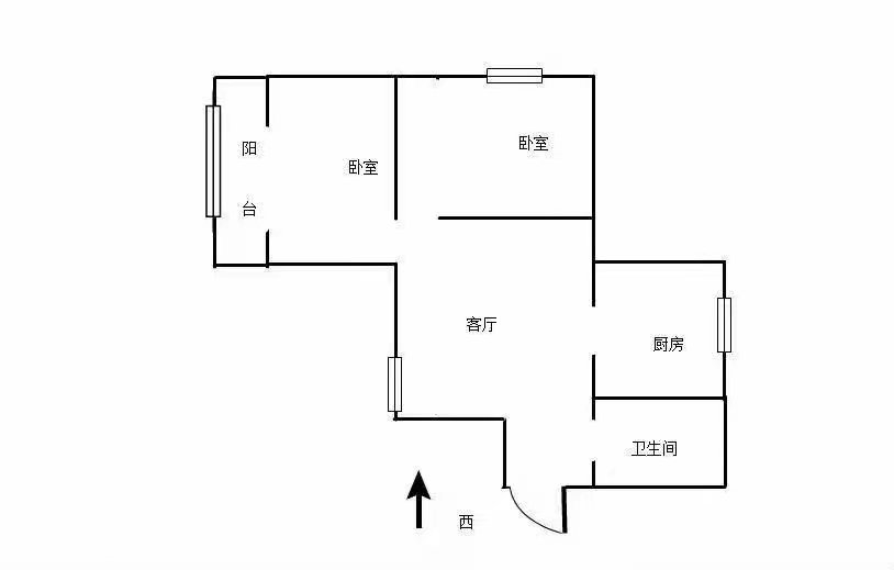 东海园区,东海园区中间楼层三室低价出售9