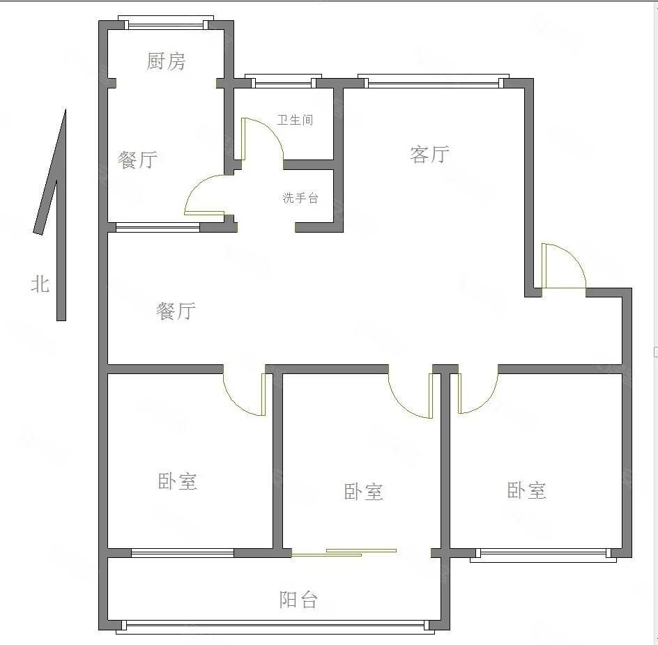 齐鑫花园,齐鑫花园，好楼层！南北通透137平！105万！5