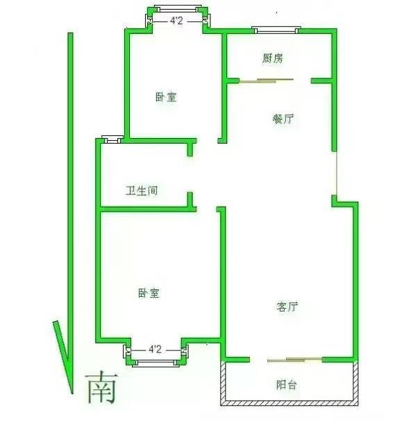 银座小区,银座小区|平山路3室1厅1卫103.5平方米4